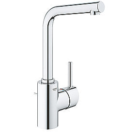 GROHE Concetto håndvaskarmatur L-size zero, med bundventil. Krom
