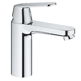 GROHE Eurosmart Cosmo håndvaskarmatur, str.M, EcoJoy 5,7L. Med push-up bundventil, Koldstart