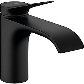 hansgrohe Vivenis håndvaskarmatur 80 uden bundventil, mat sort