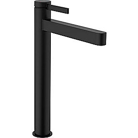 hansgrohe Finoris håndvaskarmatur, håndvaskarmatur, Hansgrohe armatur, mat sort armatur, ComfortZone 260, push-open bundventil, laminarstråle, VVS.