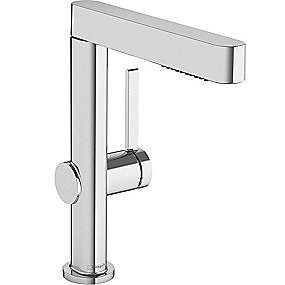 hansgrohe Finoris håndvaskarmatur 230 med udtræksbruser, 2jet og push-open