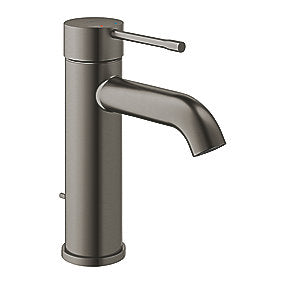 GROHE Essence Håndvaskarmatur S. Med bundventil. Brushed hard graphite