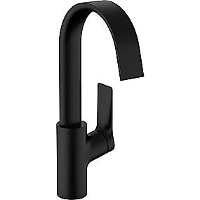 hansgrohe Vivenis håndvaskarmatur 210 med svingtud og løft-op bundventil, mat sort