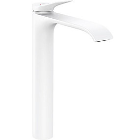 hansgrohe Vivenis håndvaskarmatur 250 med løft-op bundventil, mat hvid