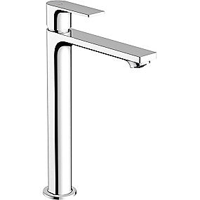 hansgrohe Rebris E 1-grebs håndvaskarmatur 240 CoolStart med løft-op bundventil, krom