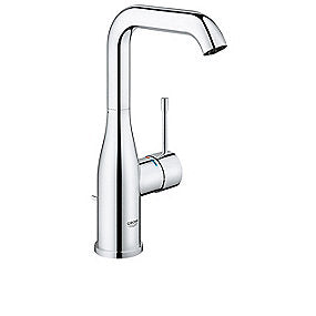 GROHE Essence New håndvaskarmatur med bundventil og høj U-tud, L-size