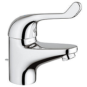 GROHE EuroEco Special Relaunch håndvaskarmatur 100mm tud med bundventil. Forkromet