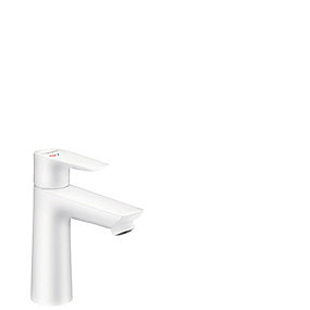hansgrohe Talis E110 håndvaskarmatur, håndvaskarmatur, Hansgrohe armatur, Talis E110 armatur, mat hvid armatur, CoolStart, ComfortZone 110, AirPower, EcoSmart, QuickClean, VVS.