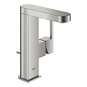 GROHE Plus 2019 håndvaskarmatur 120mm tud med bundventil. Supersteel