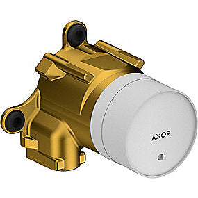 hansgrohe AXOR indbygningsenhed 1/2, indbygningsenhed, hansgrohe indbygningsdel, AXOR indbygningsdel, 1-huls armatur, støjafkoblet, VVS.