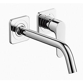 hansgrohe Axor Citterio M 1-grebs håndvaskarmatur til vægmontering, 167mm, uden plade, krom