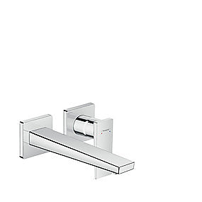 hansgrohe Metropol håndvaskarmatur til væg 2 huls, 225 mm krom