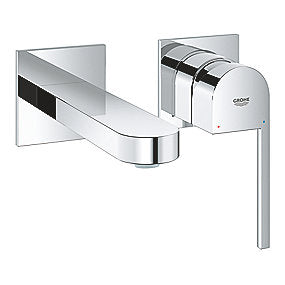 GROHE Plus 2-huls håndvaskarmatur udv. vægmontage, krom