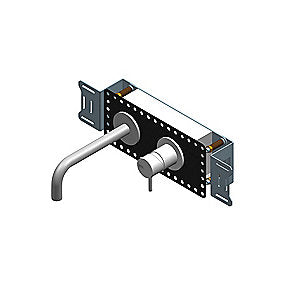 Qtoo d line indbygningsarmatur, indbygningsarmatur, Qtoo indbygningsdel, d line indbygningsdel, håndvaskarmatur indbygningsdel, AISI 304 rustfrit stål, VVS.