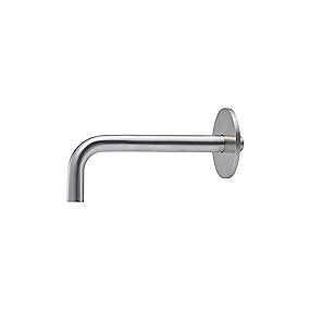 Qtoo d line C90 tud, tud, Qtoo tud, d line tud, børstet tud, 190mm tud, Ø22mm tud, Ø90 roset, AISI 316 rustfrit stål, VVS.