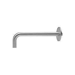 Qtoo d line C80 tud, tud, Qtoo tud, d line tud, børstet tud, 250mm tud, Ø22mm tud, Ø80 roset, AISI 316 rustfrit stål, VVS.