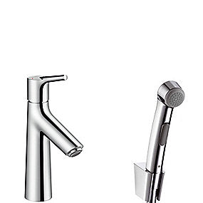 hansgrohe Talis S Håndvaskarmatur med bidette håndbruser. Krom