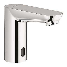 GROHE EuroEco CE håndvaskarmatur berøringsfri 100mm tud/230V. Forkromet