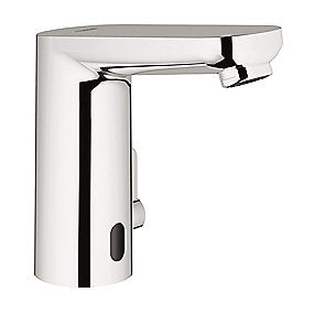 GROHE Eurosmart CE håndvaskarmatur, GROHE armatur, Eurosmart armatur, berøringsfri armatur, bluetooth armatur, infrarød armatur, sensorarmatur, krom armatur, 230V armatur, 107mm tud, 5,7 l/min, VVS.