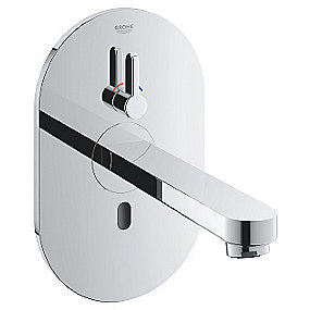 GROHE EuroSmart CE håndvaskarmatur, GROHE armatur, EuroSmart armatur, berøringsfri armatur, bluetooth armatur, infrarød armatur, termostat armatur, krom armatur, 230V armatur, 172mm tud, 9 l/min, VVS.