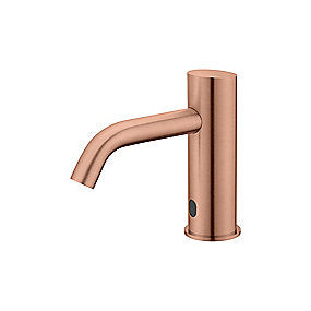 Qtoo d line sensor håndvaskarmatur, Qtoo armatur, d line armatur, berøringsfri armatur, PVD kobber armatur, bordmonteret armatur, VVS.