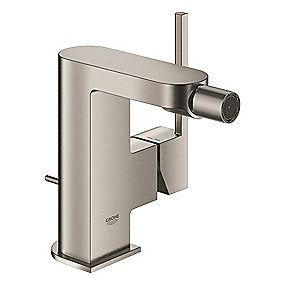 GROHE Plus 2019 bidetarmatur 123mm tud med bundventil. Supersteel
