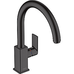 hansgrohe Vernis Shape M35 køkkenarmatur 260, 1jet, mat sort