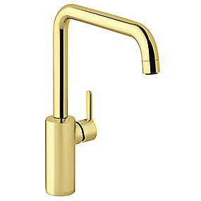 Damixa silhouet køkkenarmatur messing (pvd). Med høj svingtud