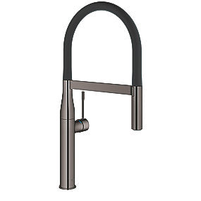 GROHE Essence køkkenarmatur med prof spray, hard graphite