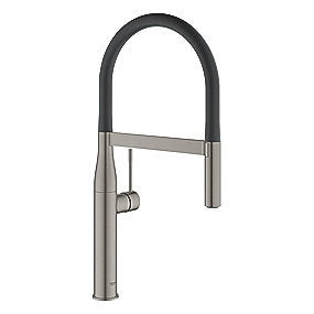 GROHE Essence køkkenarmatur med prof spray, børstet hard graphite