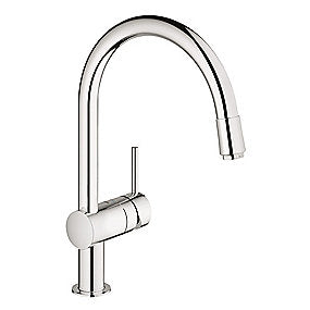 GROHE Minta køkkenarmatur med udtrækstud, krom
