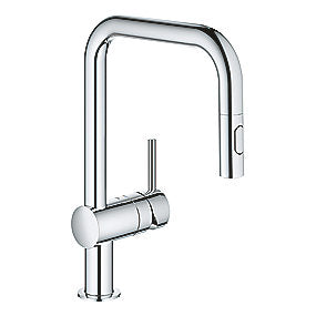 GROHE Minta køkkenarmatur brus dual U-tud. Med udtrækstud. Krom