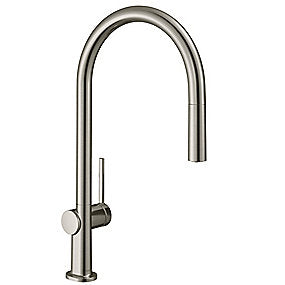 hansgrohe Talis M54 køkkenarmatur 210 1jet, med udtræk, steel. C-tud