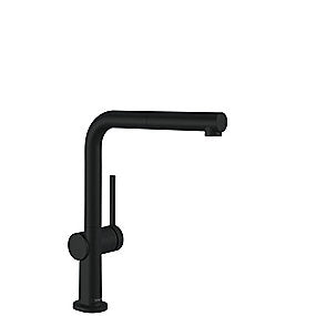 hansgrohe Talis M54 køkkenarmatur 270 1jet, med udtræk, mat sort. L-tud