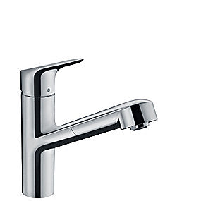 hansgrohe Focus M43 køkkenarmatur 150 med udtrækstud, 1jet, krom