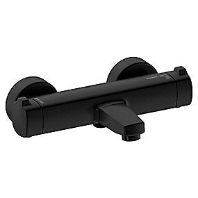 Damixa Thermixa 700 termostatarmatur, Thermixa 700, Termostatarmatur, Mat sort armatur, Kar/brus, Eco-Klik, Anti-skoldning, Damixa, VVS.