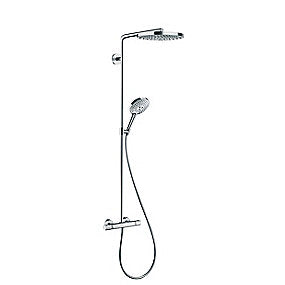 hansgrohe Raindance S showerpipe Select 2jet Ø240mm. Krom