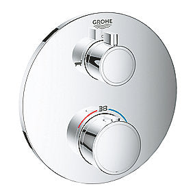 GROHE grohtherm termostatarmatur til Smartbox til kar, 2 udløb, integreret shut off/diverter-vnt