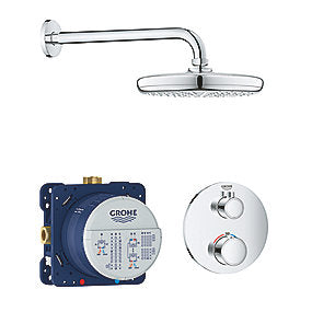 GROHE grohtherm sampak Brusesæt med Tempesta 210