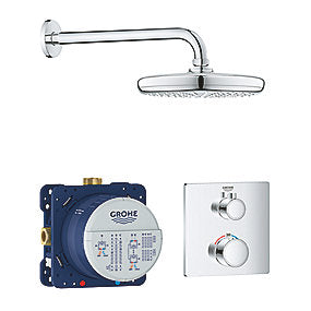 GROHE grohtherm sampak Brusesæt med Tempesta 210