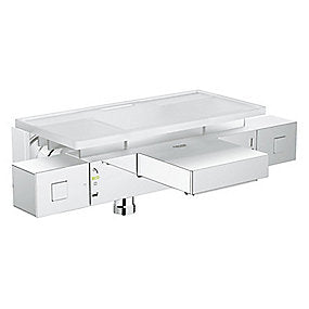 GROHE Grohtherm Cube termostatbatteri, Grohtherm Cube, Termostatbatteri, Krom batteri, Kar/brus, XL Waterfall, TurboStat, Easy Reach bakke, GROHE, VVS.