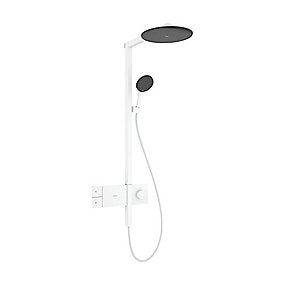 hansgrohe Raindance Alive S Showerpipe 300 1jet EcoSmart ShowerS Comf. Mat hvid