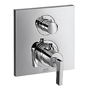 hansgrohe Axor Citterio termostatarmatur med afspærring og omskifter