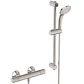 Ideal Standard CERATHERM T25 Brusearmatur og -sæt 600mm stang, 315x100x70 mm krom