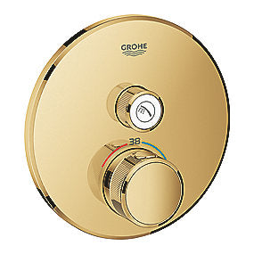 GROHE Grohtherm SmartControl brus Forplade, Termostat med 1 ventil, cool sunrise