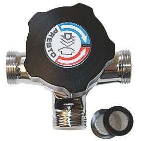 Presto Alpa blandeventil 3/4 selvluk np/20-30sek. krom/sort