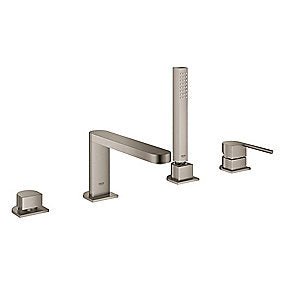 GROHE Plus 2019 etgrebsbatteri 221mm tud til kar/brus. Børstet hard graphite