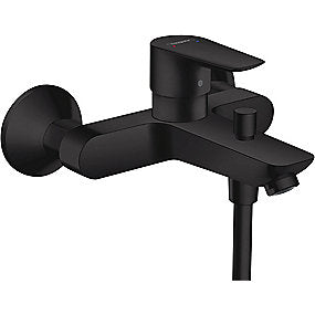 Hansgrohe Talis E kar-/brusearmatur, mat sort armatur, Kar- og brusearmatur, Badeværelse, 150mm c/c, keramisk kartusche, Hansgrohe, VVS.