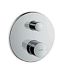 hansgrohe AXOR Uno kar/brusearmatur, krom kar-brusearmatur, indbygningsarmatur, Zero-greb, omskifter, badeværelse, hansgrohe, AXOR, VVS.