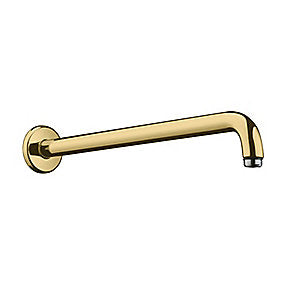 hansgrohe bruserbøjning 1/2'' 389mm, 90 gr., poleret guld-optik